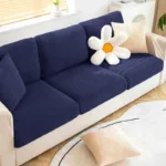 coussin d'assise bleu nuit pour fauteuil