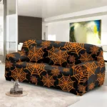 accessoire Halloween housse de canapé araignée