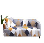 housse de canapé design hexagone