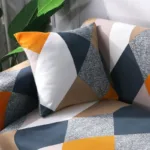 housse de canapé moderne hexagone