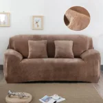 housse velours couleur camel