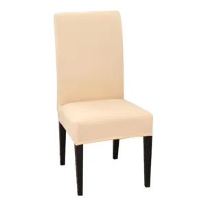 Housse De Chaise Classique Extensible - Beige