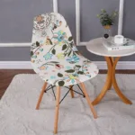 Housse de Chaise Scandinave Floral