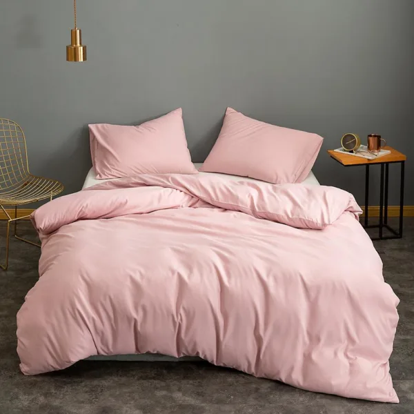 Housse de couette Rose