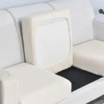 housse de coussin décoratif blanc