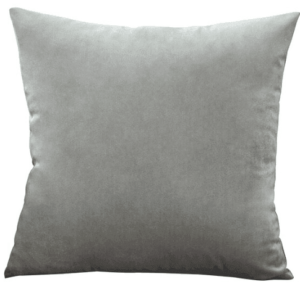 Housse De Coussin En Velours Gris clair