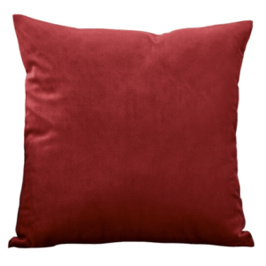 Housse De Coussin En Velours Rouge vin