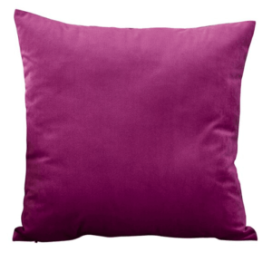 Housse De Coussin En Velours Violet