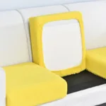 coussin jaune pour siège d'assise