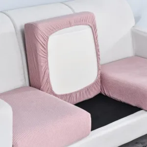 Housse de Coussin Rose Pour Siège D'assise De Canapé - Fauteuil