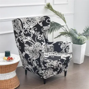 Housse De Fauteuil Andoree Avec Accoudoir | Extensible | Universelle