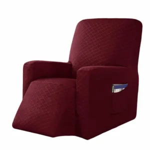 Housse De Fauteuil Relax Inclinable Rouge