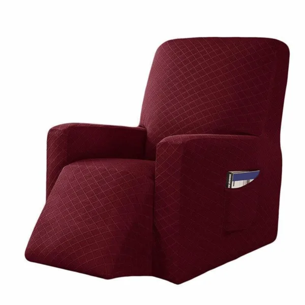 Housse De Fauteuil Relax Inclinable Rouge