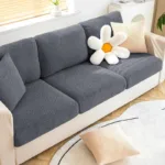 coussin d'assise et dossier en gris