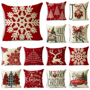 Housses De Coussin De Noël